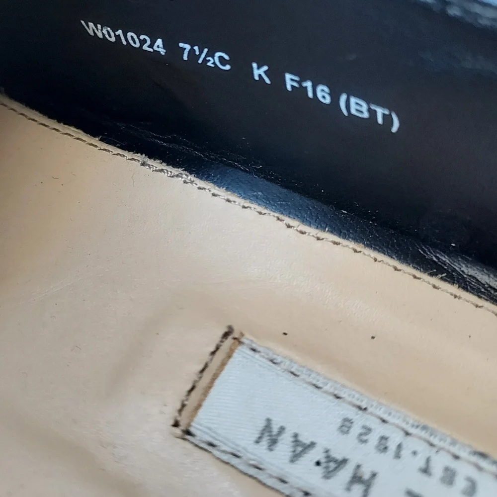 EUC Cole Haan woven oxfords, 7.5 C width - Picture 8 of 8